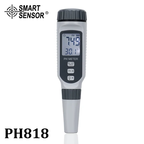SMART SENSOR Портативный pH-метр для воды - точные измерения и компактный дизайн — внешний вид товара