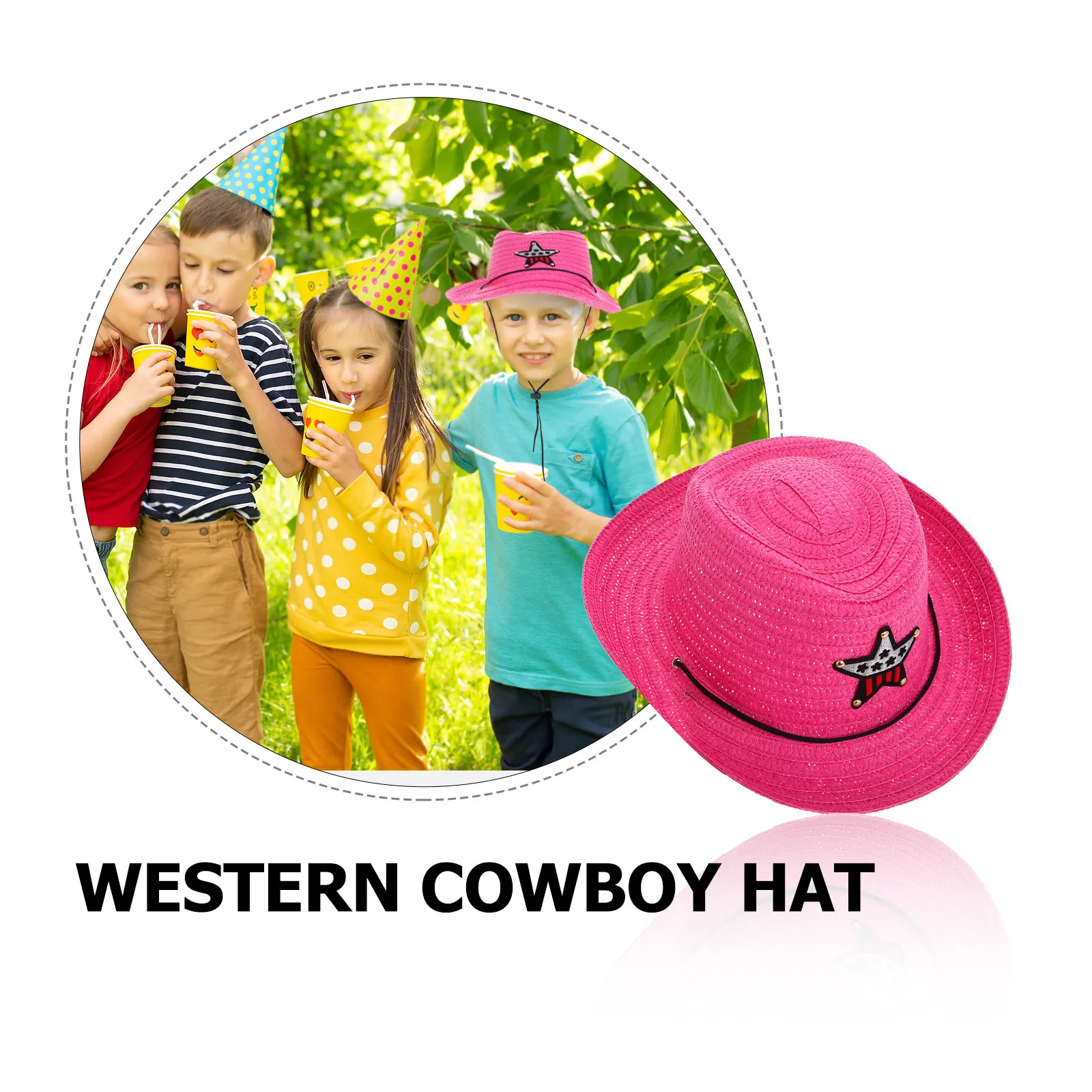 Children Cowboy Hat Western St - Cowboy Hat Straw recension och pris