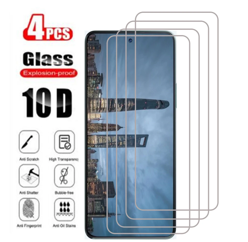 4pcs 9H HD Tempered Glass For Infinix Note 11 Pro Protective Film ON For Infinix Note11Pro Note11 11Pro Screen Protector Cover