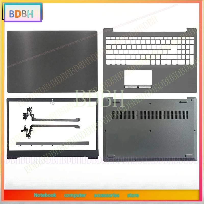 NEW For Lenovo Ideapad 340C-15AST/IGM/IWL S145-15AST/API/IIL Laptop LCD Back Cover Front Bezel Palmrest Bottom Case hinge