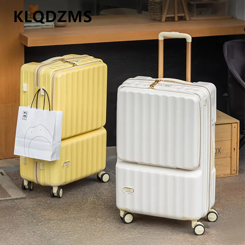KLQDZMS Suitcase Front Opening Laptop Boarding Case 20
