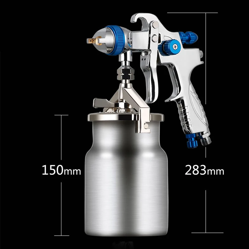206 Paint Spray Gun Auto Furniture Pot Top Paint Spray Gun High Atomization Pneumatic Spray Tool