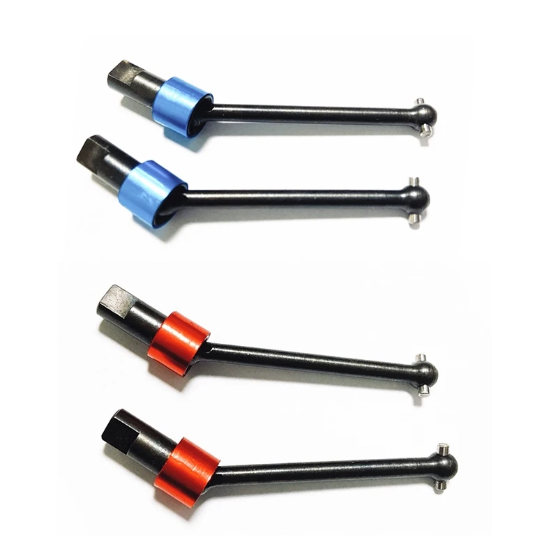 Metal CVD Drive Shaft, Driveshaft para Traxxas, LaTrax, Teton, 1/18 RC Car, Peças de Atualização, Acessórios, 1, 4pcs