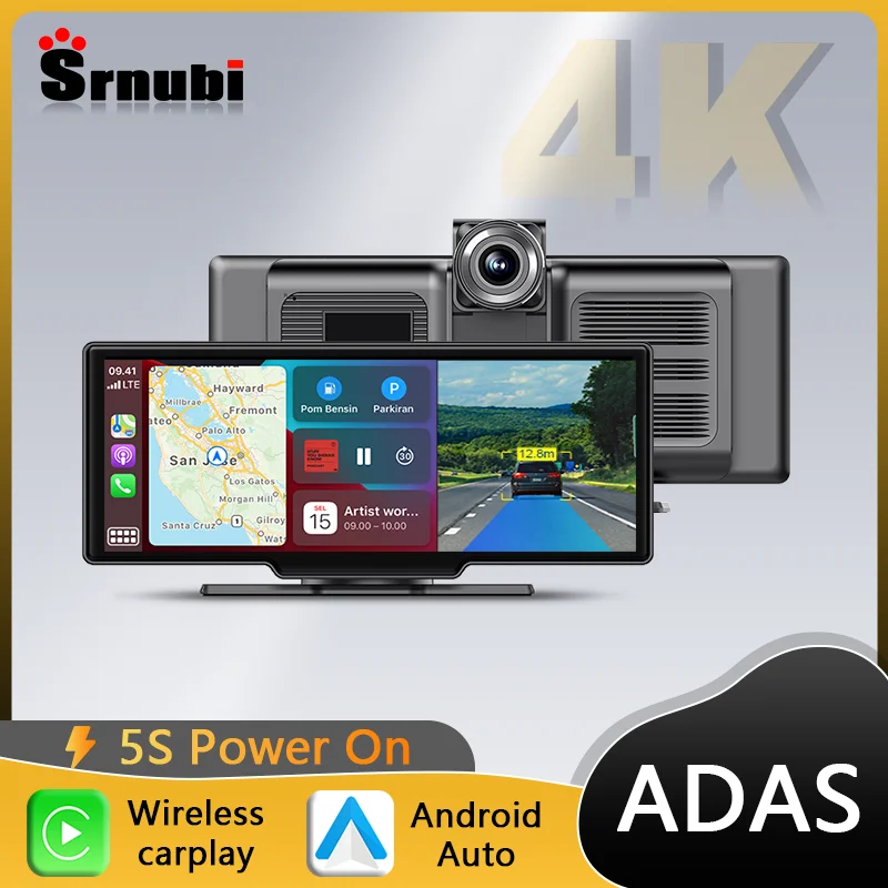 Android TV DVR im Auto: Warum dieses 10,26-Zoll-4K-Dashcam-System mit Android Auto, CarPlay und GPS die Zukunft der Fahrzeugüberwachung ist