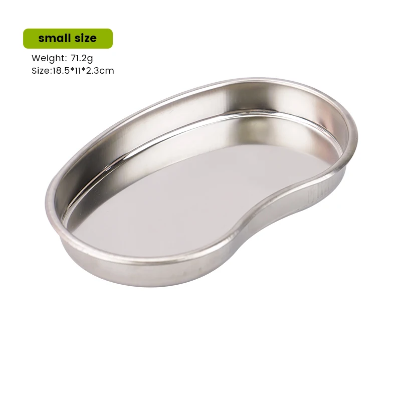 3Pcs Dental Sterilizer Jar Stainless Steel Surgical Sterilized Tray Pot Container Cotton Ball Bottle Dentist Material