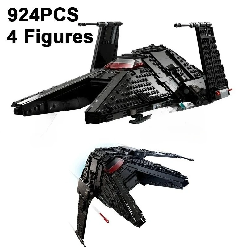 

924PCS Inquisitor Transport Scythe Building Blocks With 4 Figures Assemble Brick Toy Gift For Children Kids