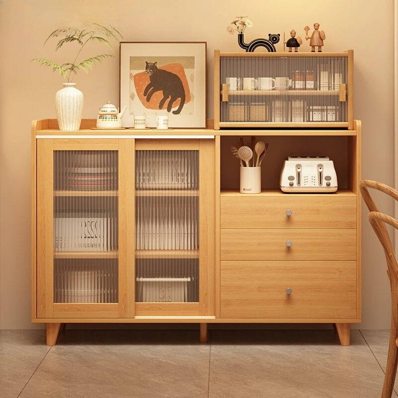 

Mid-century 120x36x93cm 3-stage drawer Storage locker luxury modern living room cabinets meuble de rangement furniture for home