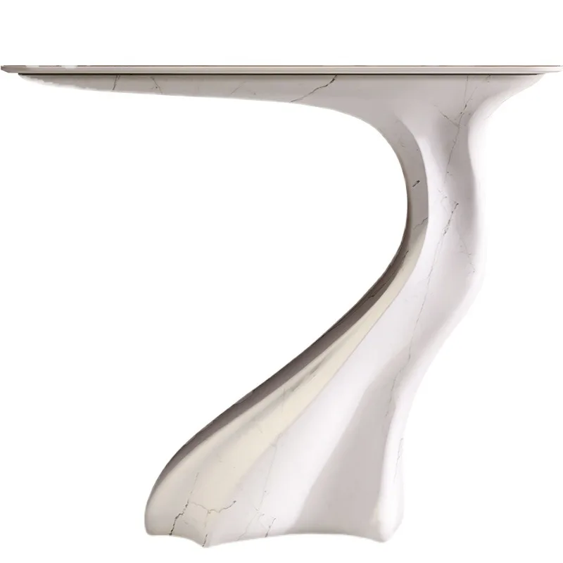 

Italian Entryway Cabinet Modern Minimalist Narrow Console Table for Home Corridor Wall for Living Room or Office