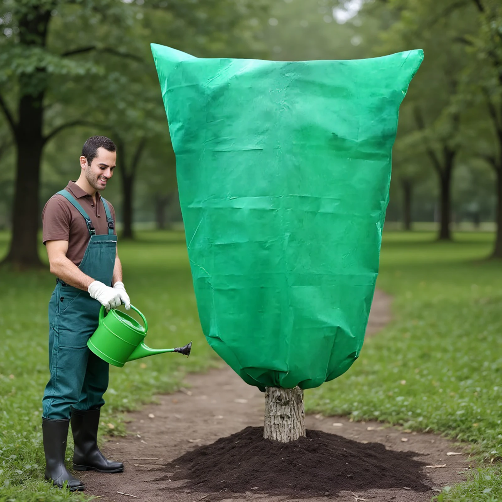 

Plant Covers with Drawstring Plant Frost Blanket Plant Protection Covers Bags Fabric for Winter Outdoor Garden Plants