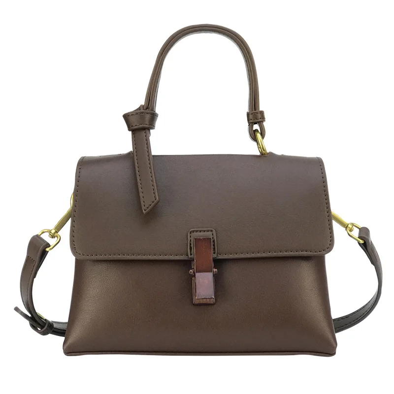 Bolso de hombro Retro de alta calidad para mujer, bolso de gran capacidad, novedad de 2024