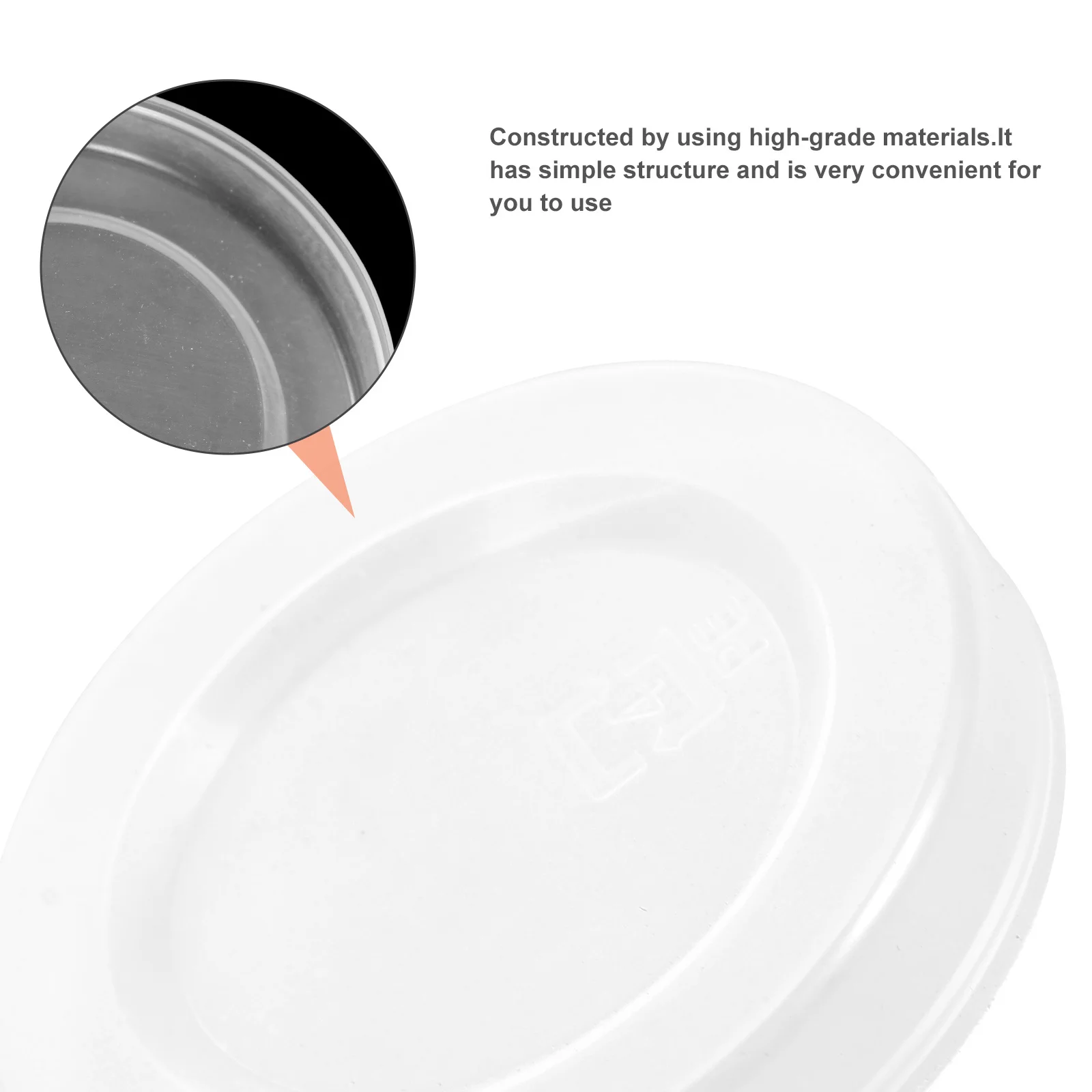 

60Pcs Milk Bottle Caps Leak-Proof Protective Lids Reusable Sealed Compact Lightweight Home Daily Use Juice