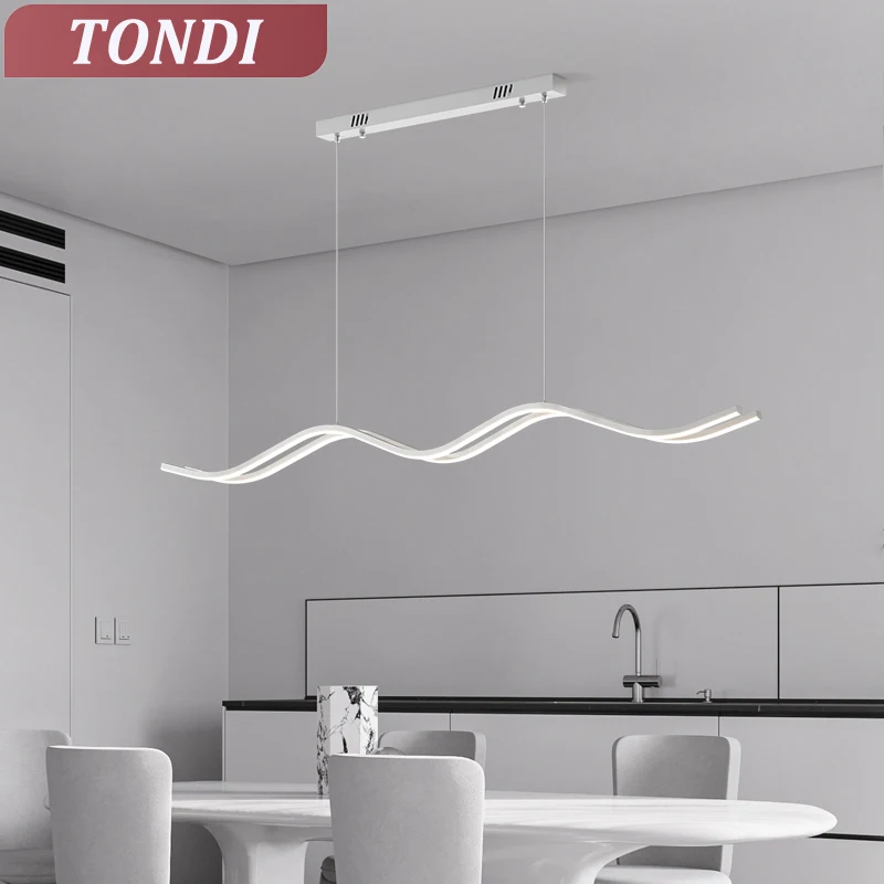 Pendant Lights Modern Simple Dining Room Lights For Kitchen Living Room Pendant Lamp Home Decoration LED Chandelier Lighting