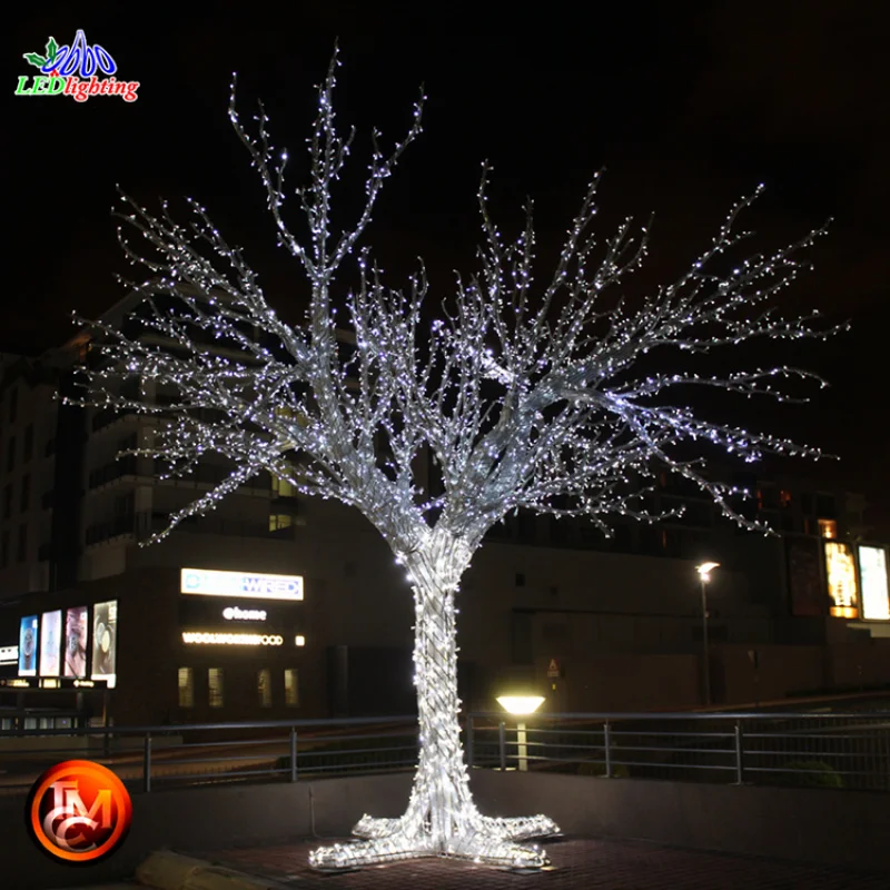 custom.Custom Large Project Enviroment Holiday Decoration Tree 3D LED Motif Light