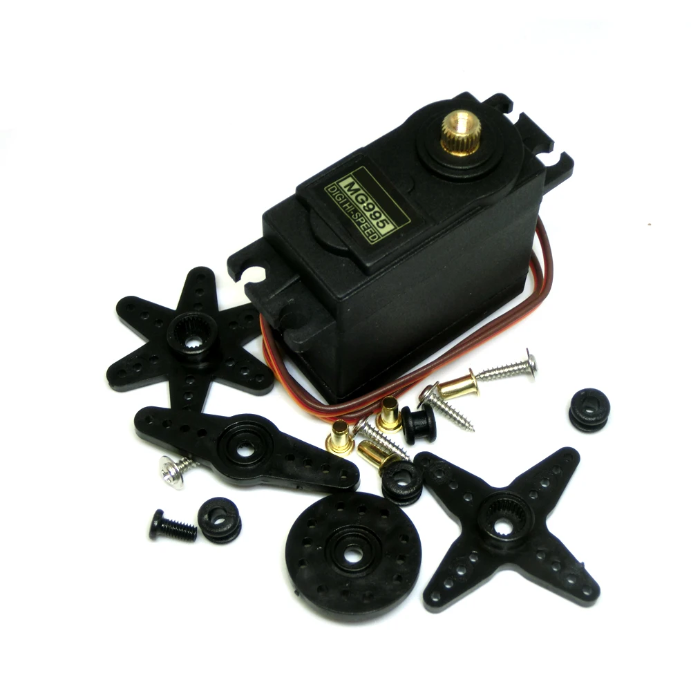 13KG 15KG Servos Digital MG995 MG996R Servo Plastics/Metal Gear for JR Car RC Model Helicopter Boat Arduino DIY