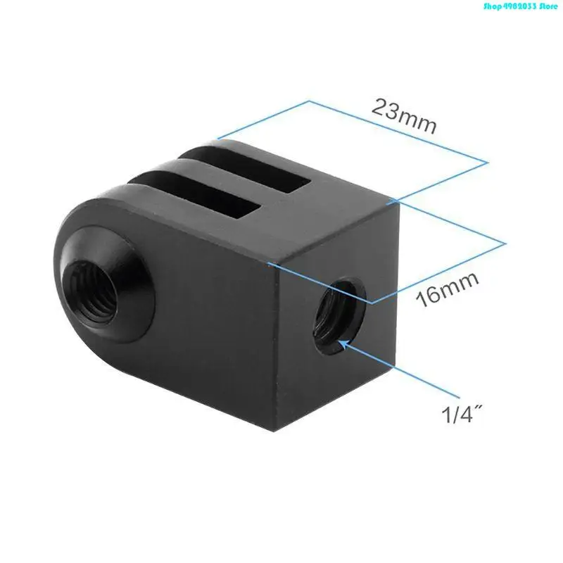  Monopod Mount Base Black for  8 7  for Action Camera