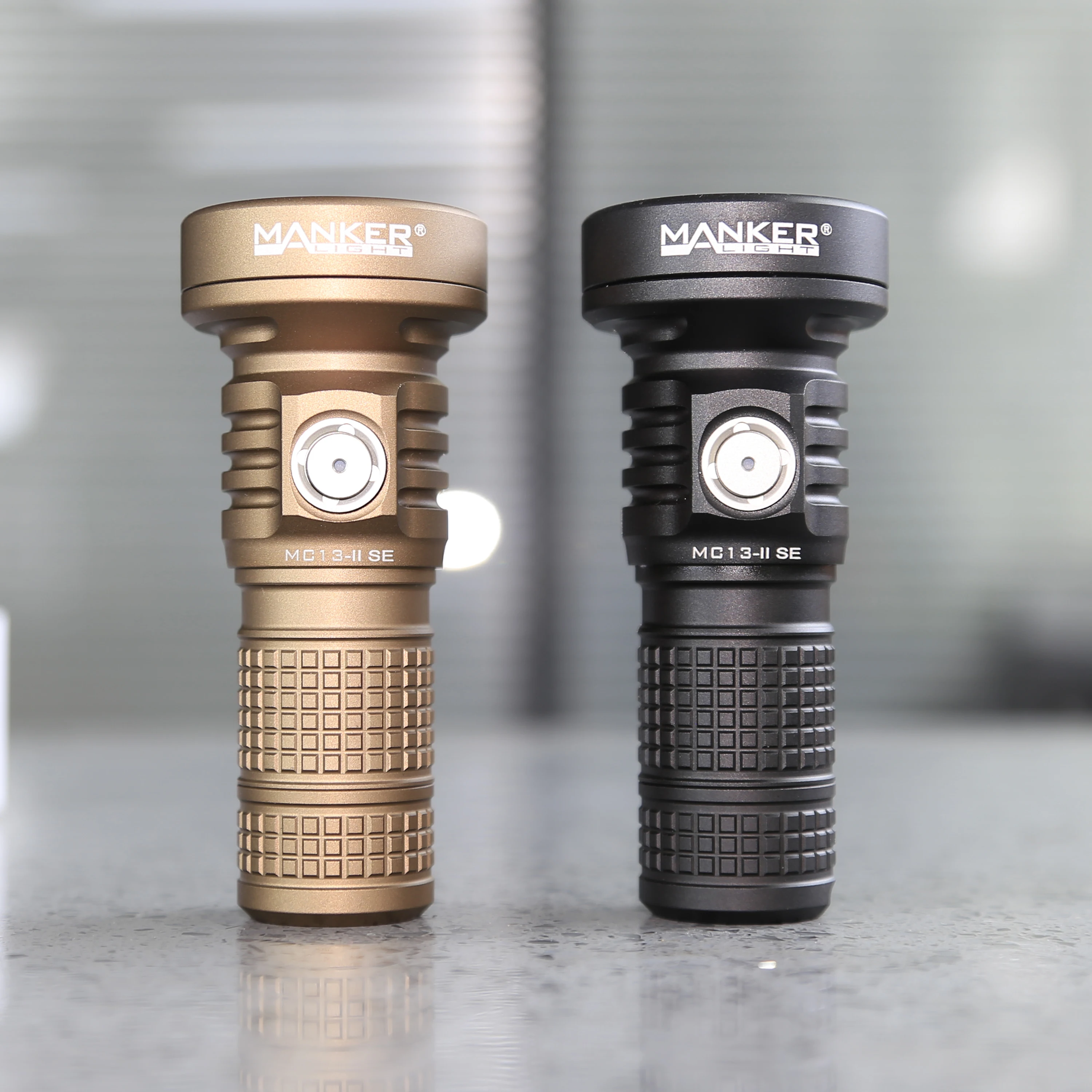 

Mankerlight MC13 II SE 4500 Lumens High Power Pocket Throw Flashlight with USB-C Rechargeable Port, SMO Reflector, Magnetic Base
