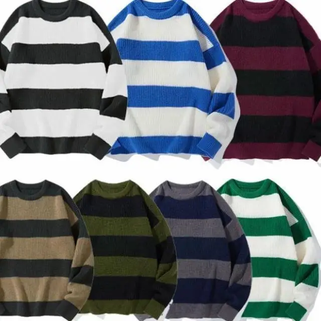 

Men's Knitted Sweater Thiened Coolmax Fiber Ciwalk Collar Nine Sve Brand Emblem Knwear New Arrival