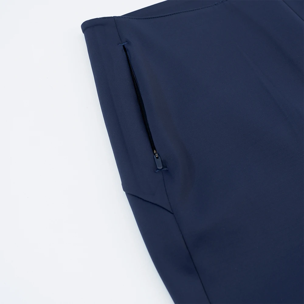 LULU FLORA Slim-Fit-Anzughose, lässig und für den Alltag geeignet, schlankmachend, knitterarm, formstabil, mit Taschen für eine bessere Figur, elastisch. – Detail 19