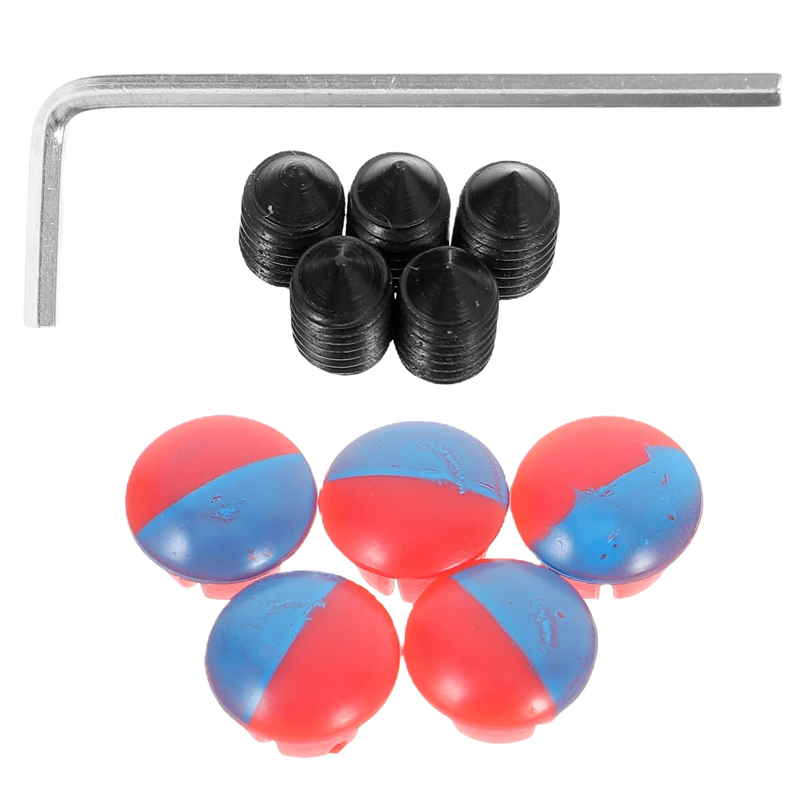 5 Pcs Kitchen Sink Hole Cover Faucet Hole Plug Tap Hole Cover Soap Dispenser Cover Hot Cold Indicator Universal Design Easy