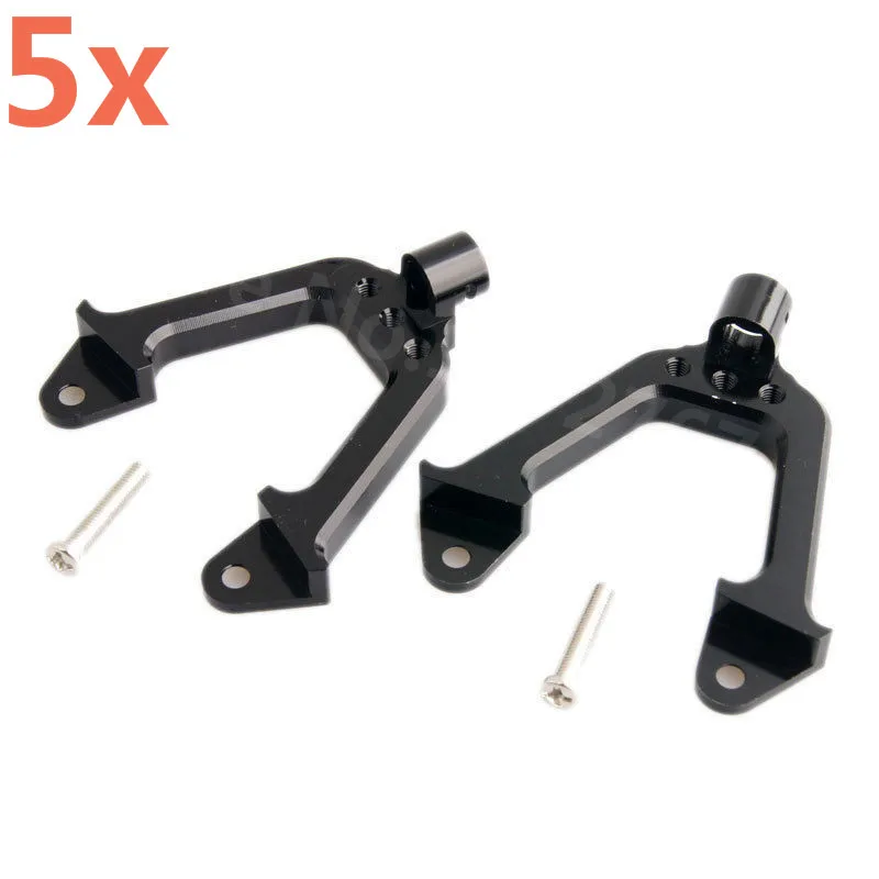 5Pairs/lot Metal Aluminum Front Shock Tower SCX10-11 For 1/10 RC Car Rock Crawler Axial AX10 SCX10 Upgrade Parts Whoesale