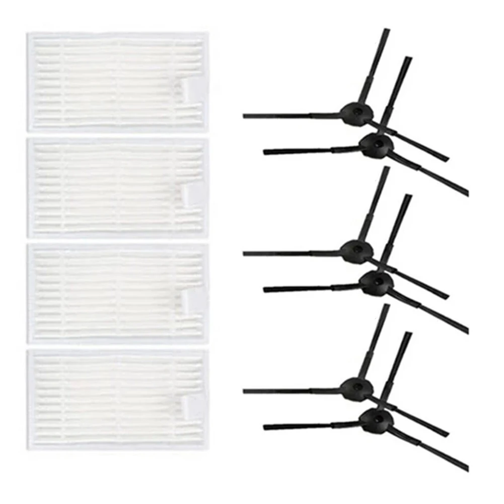 

10pcs/set Side Brushes Filter Replacement For Tesla RoboStar T10 T30 T40 Robotic Vacuum Cleaner Spare Parts