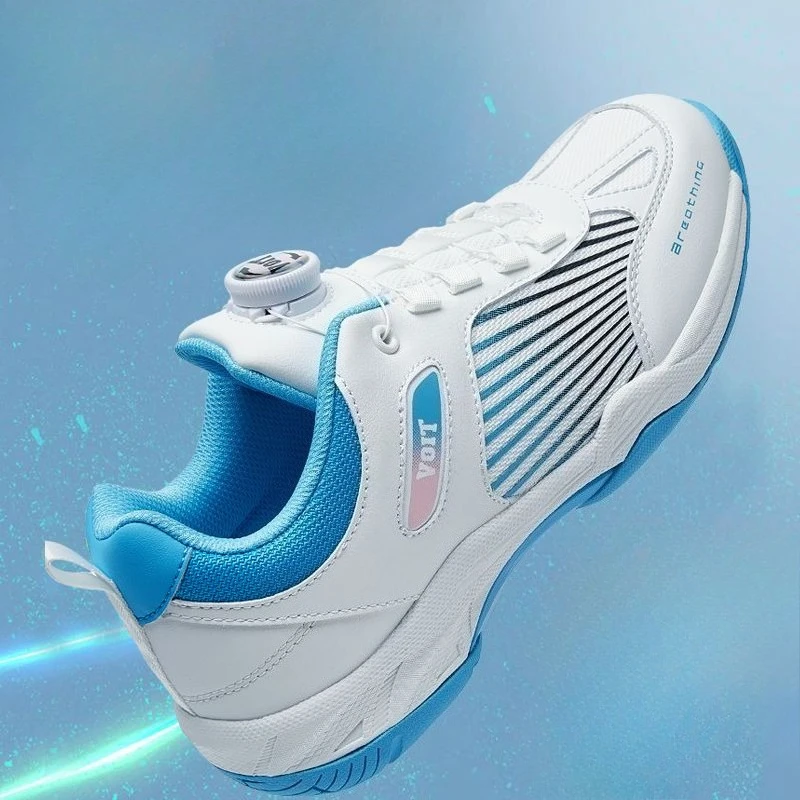 

New Arrival Badminton Shoes Mens Indoor Table Tennis Shoes Unisex Professional Badminton Man Training Lace Up Tennis Shoe Women