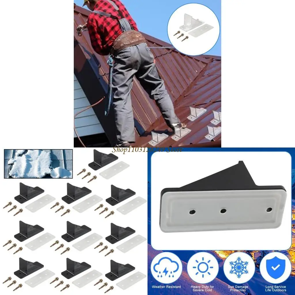 

N5KD Snow Share Sagnation с герметичной прокладкой и установленными винтами для металлической кровели