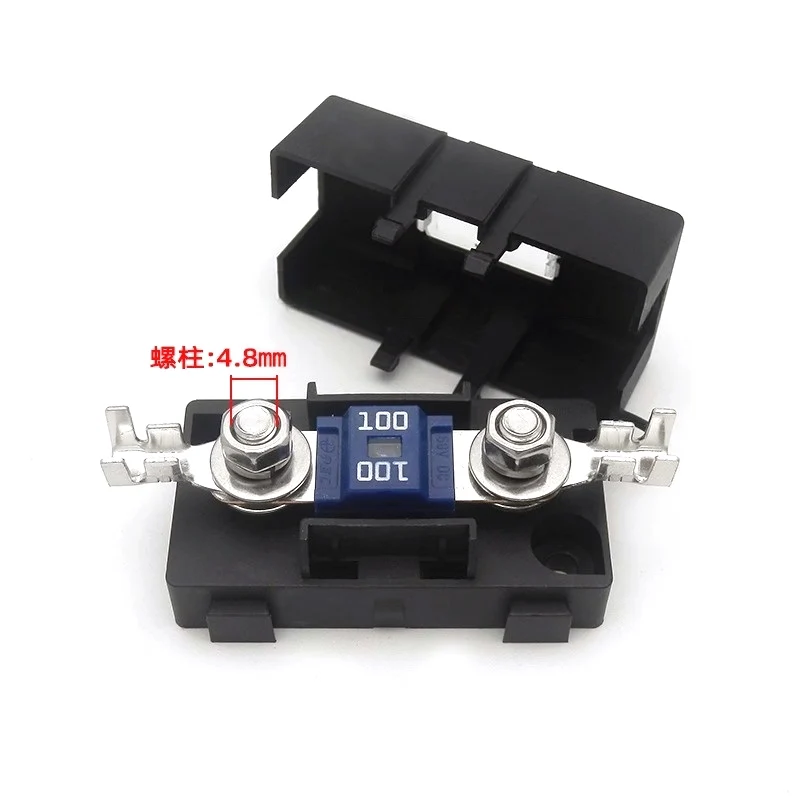 Car Flat Fuse Battery Bolt Type High Current Fuse 30/40/50/60/70/80/100/125/150/175/200A