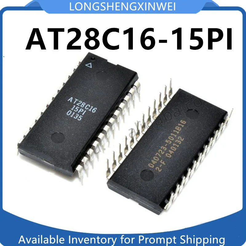 1PCS NEW AT28C16-15PI AT28C16 Memory Direct Insert DIP-24