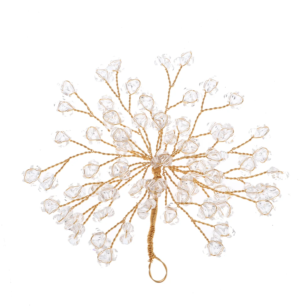 

Crystal Hair Accessories Delicate Wedding Bridal Hairpin Mori Department Side Clip Beads