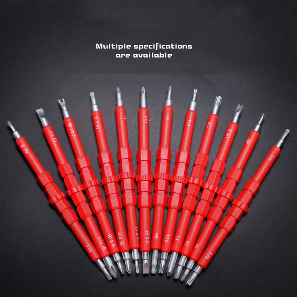 26-in-1 Insulated Screwdriver Vde Special-shaped Magnetic Screw Set Test Pen Triangle Key Torx Professional Electrician Tools