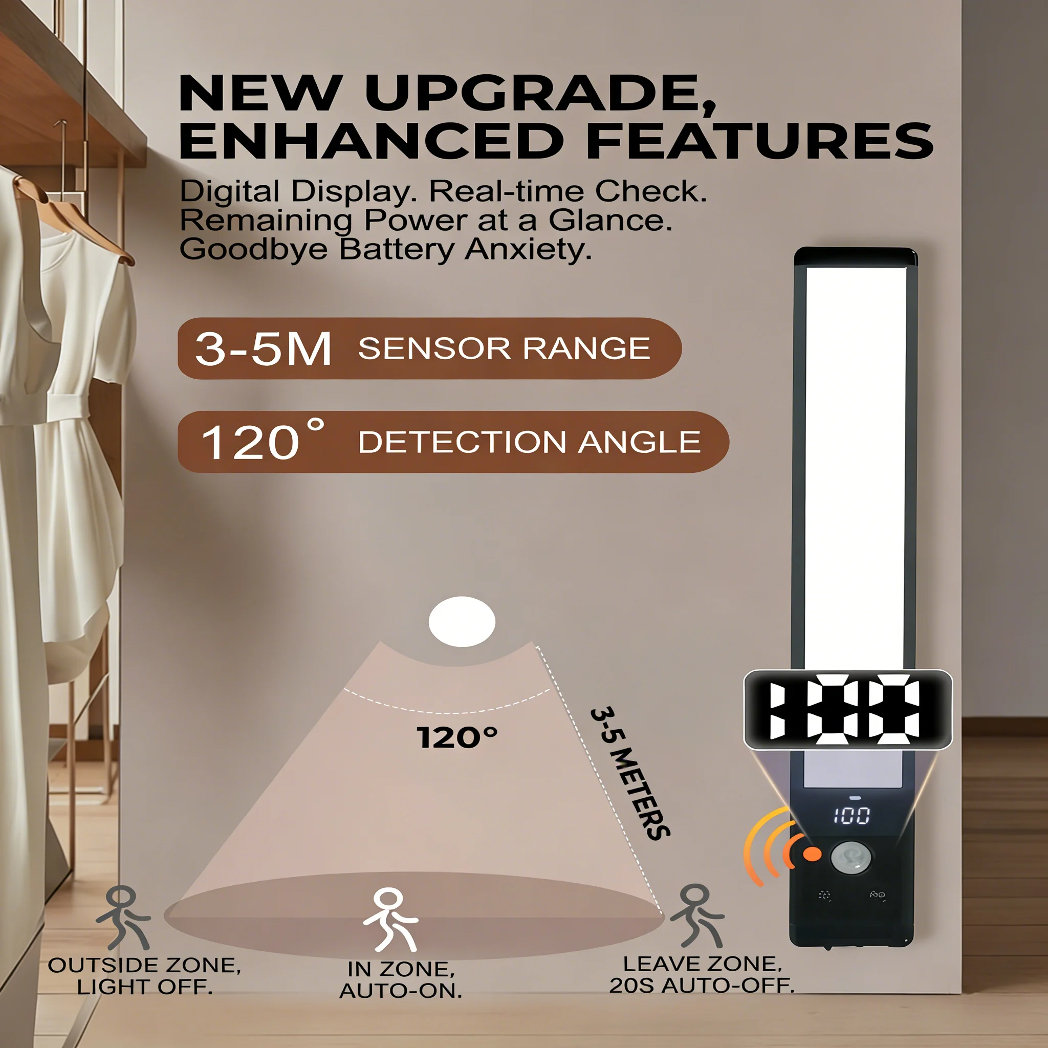 lampe-led-rechargeable-a-detecteur-de-mouvement-pour-armoire-avec-modes-tricolores-magnetique-sans-fil-pour-placard-chargement-rapide-usb-type-c