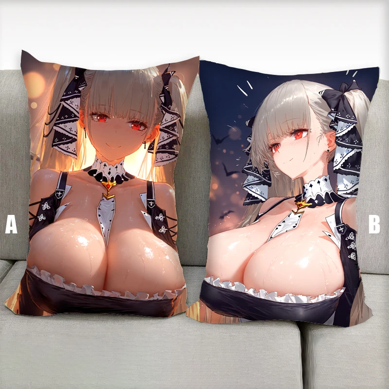 Azur Lane Anime Pillow Formidable Dakimakura Girl Half-body Cartoon Pillow Core Double Sided Printing