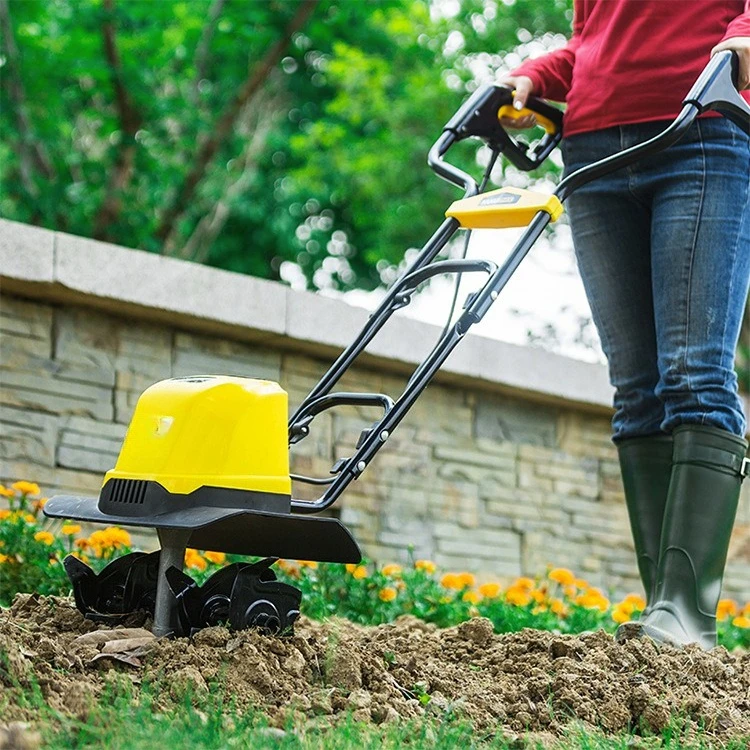 Electric small soil loosening, soil turning rotary plowing machine Home garden Vegetable greenhouse Orchard