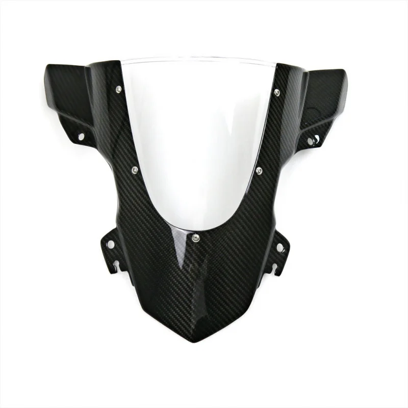 Acessórios aplicáveis da motocicleta 2015-2018 s1000rr modificado pára-brisas de fibra de carbono