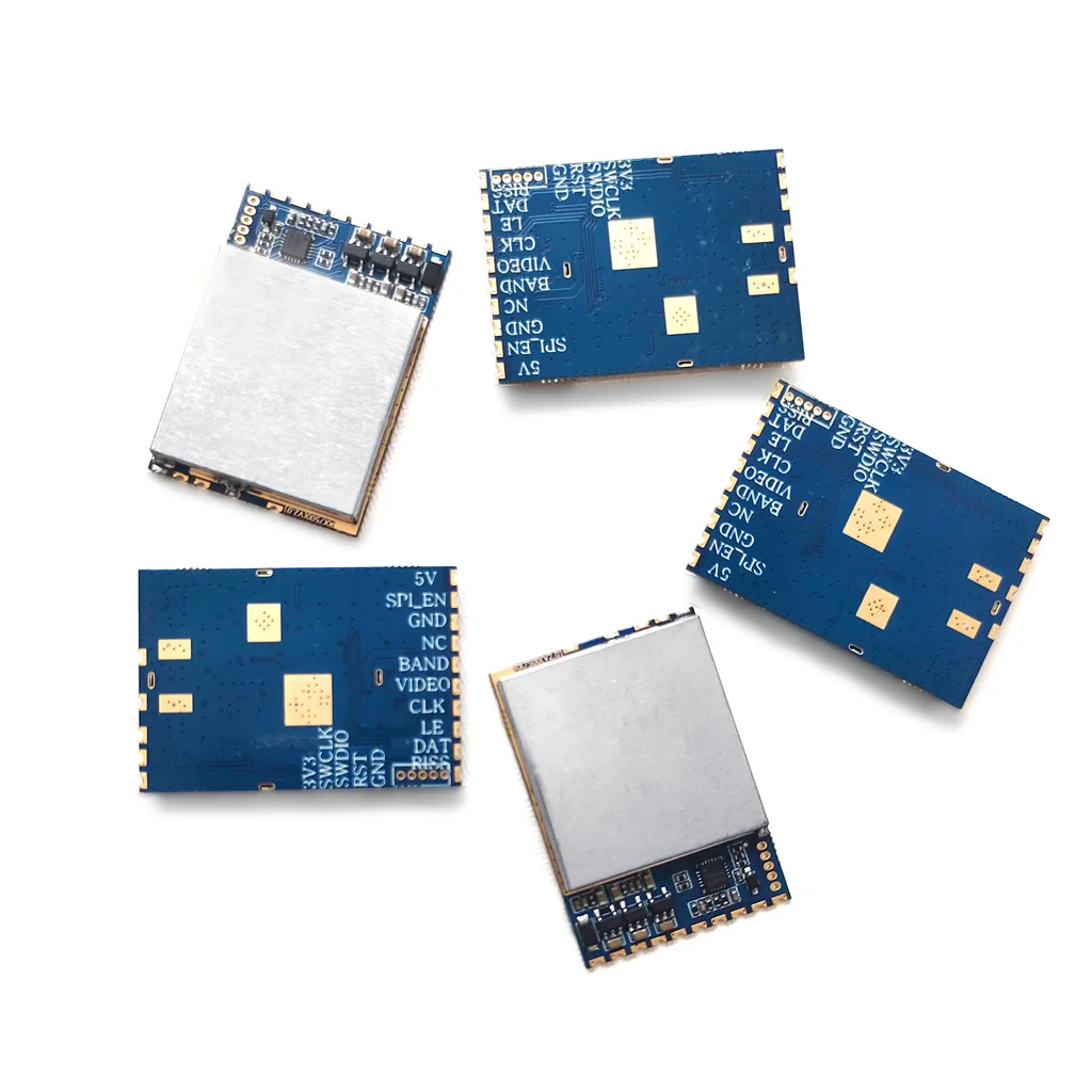 1pcs RX8200-SPI 95dBm 6000-8260MHz Video Receiver 16 Channels SPI For DIY FPV Goggles Drone