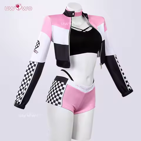 UWOWO Marin Kitagawaa Cosplay Collab Series: Anime Marin Kitagawaa Pink Race Queen Cosplay Costume S-2XL Halloween Costume