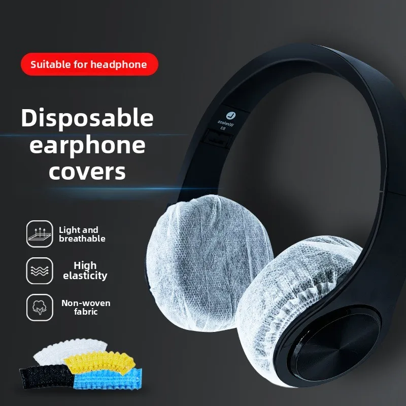 

Internet Cafe Internet Cafe Earphone Cover Disposable, E-sports Hotel Non-woven Earphone Cover, Aviation Earphone Cover