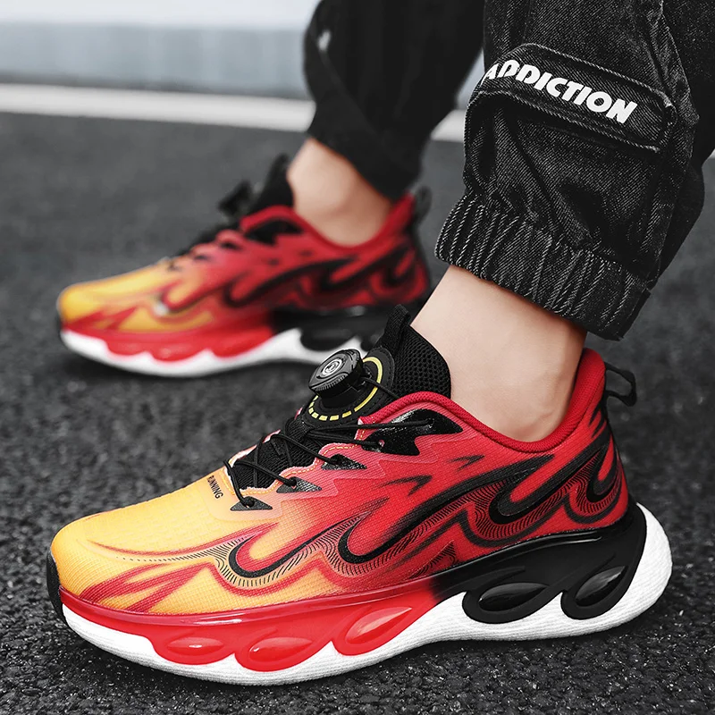 

Men's sports shoes, lightweight carbon plate racing running shoes, winter shock absorption, anti slip, wear-resistant, breathabl