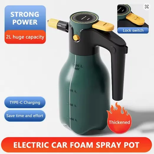 

2л электрический распылитель для мойки автомобилей, распылитель пены для снега высокого давления, многоцелевой распылитель для автомобиля, дома, уборки сада, дропшиппинг