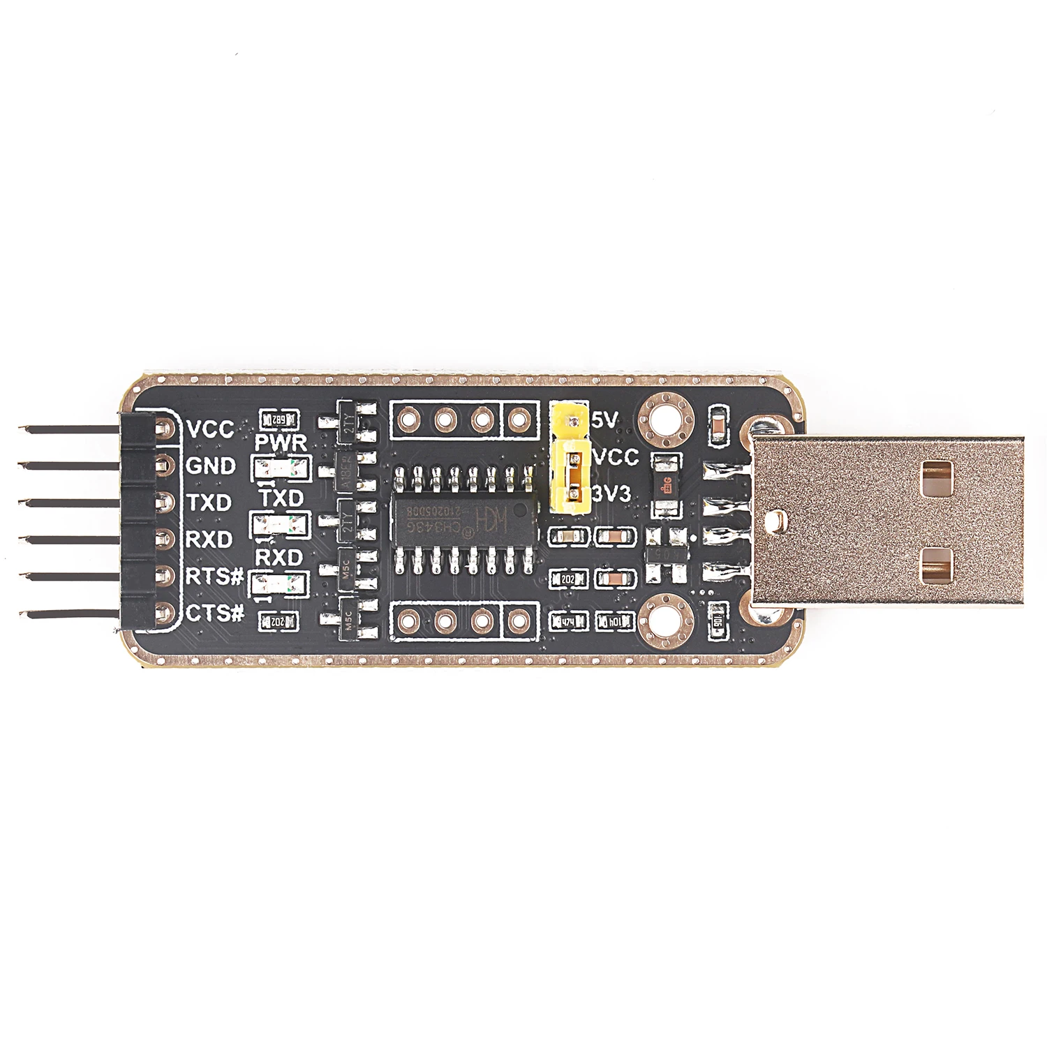 USB   to TTL Serial Converter Dupont 3.3V 5V Board Mudel Cable 6 Pins 6P  Uart Aadpter