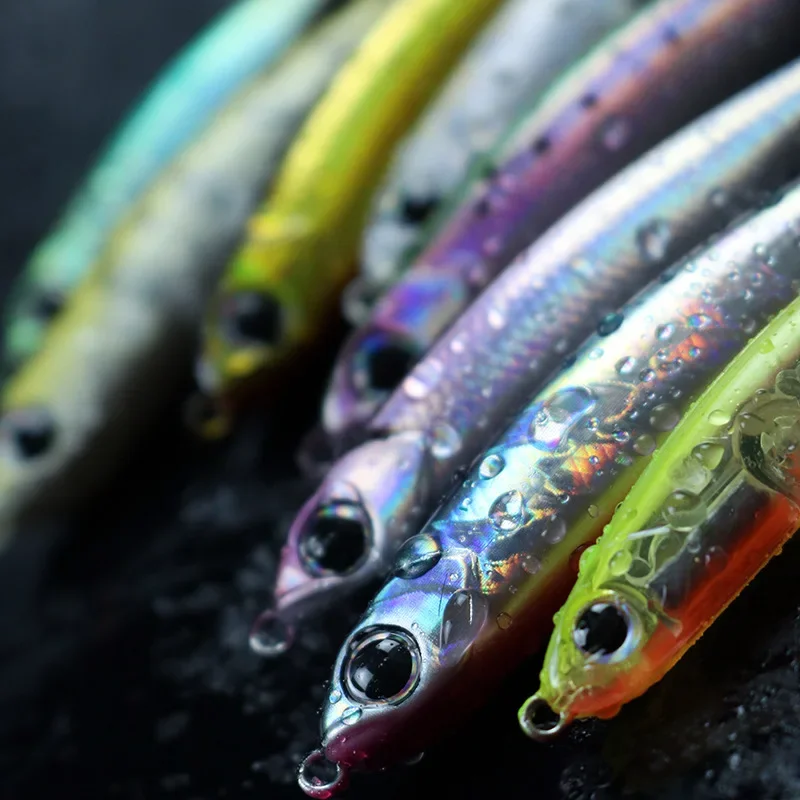 MUKUN Sinking Pencil 12g-3.5g Artificial bait hard baits trout bass lures Wobblers for Pike fishing lure spinning stickbait