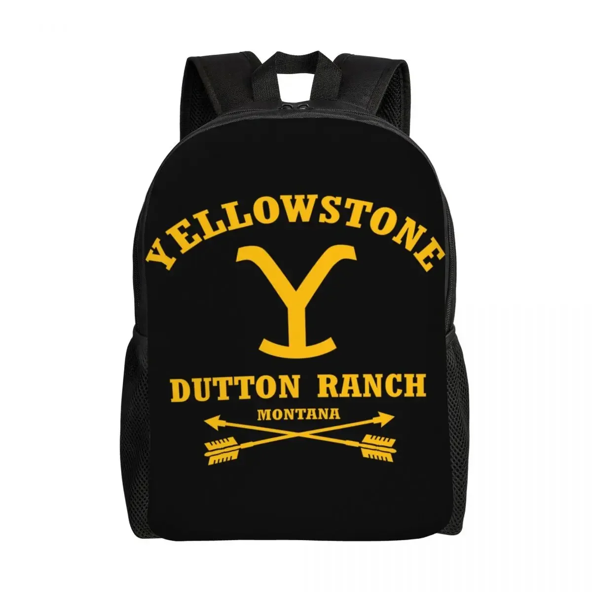 Yellowstone Dutton Ranch Backpack for Women Men Water Resistant College School Bag Printing Bookbags