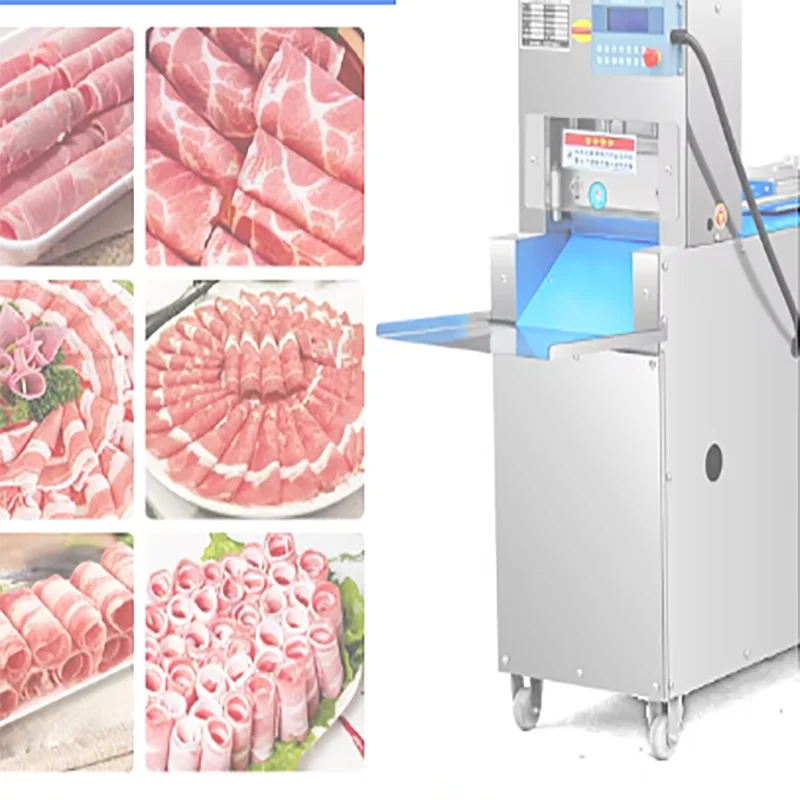 

Automatic Intelligent CNC Multifunctional Frozen Meat Cutting Machine Pork Belly Beef Mutton Slicer Core