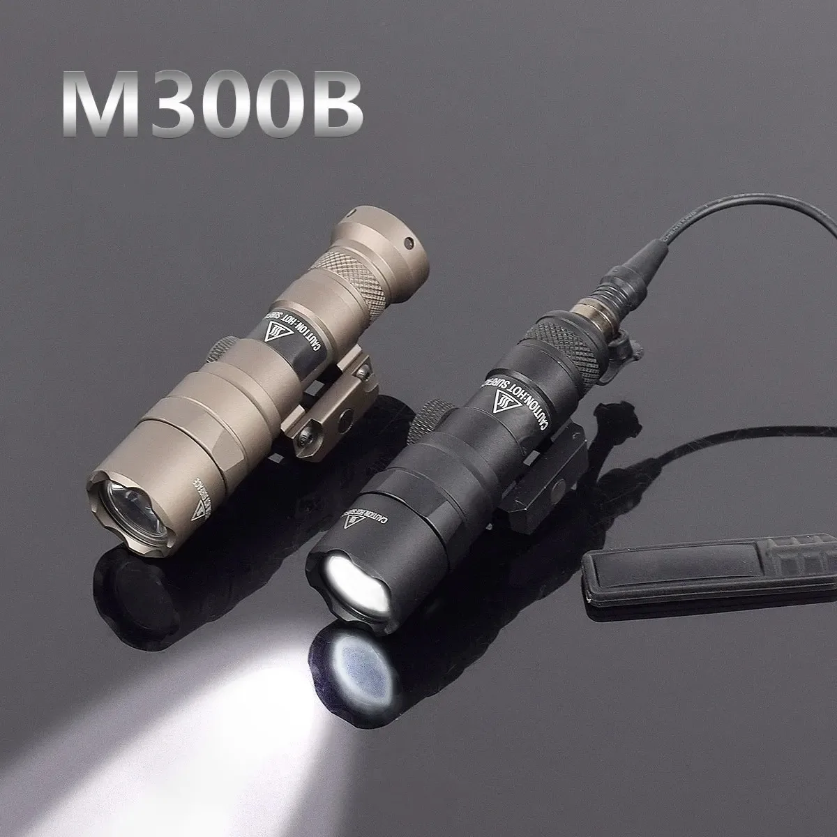 Tactical Surefire M300 M300A MINI Scout Light Rifle Hunting LED Flashlight Airsoft Weapons Gun Light Lanterna Torch AR15 HK416