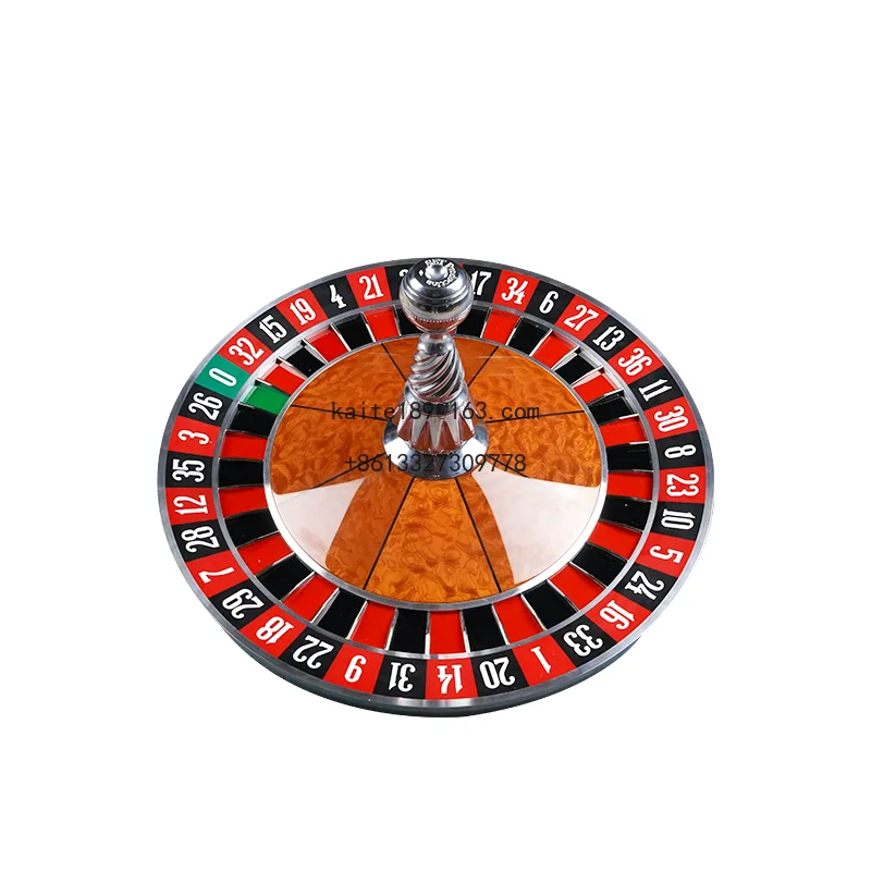 Roda Roulette Kayu Solid Mewah Profesional Berkualitas Tinggi YH 32 Inci
