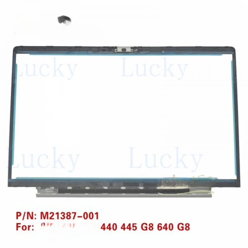 

f M21387-001 Silver New For HP ProBook 440 445 G8 G9 G10 Lcd Bezel Front Cover