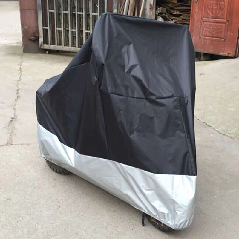 POSSBAY Motorcycle Covers Moped Outdoor Covering Waterproof Dustproof for Honda Harley Yamaha Scooter Rain UV Protective