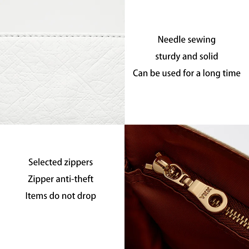 Inserto per organizer per borse per shopper morbido, impermeabile, alla moda, durevole, supporto per riporre gli accessori per borse per la modifica interna