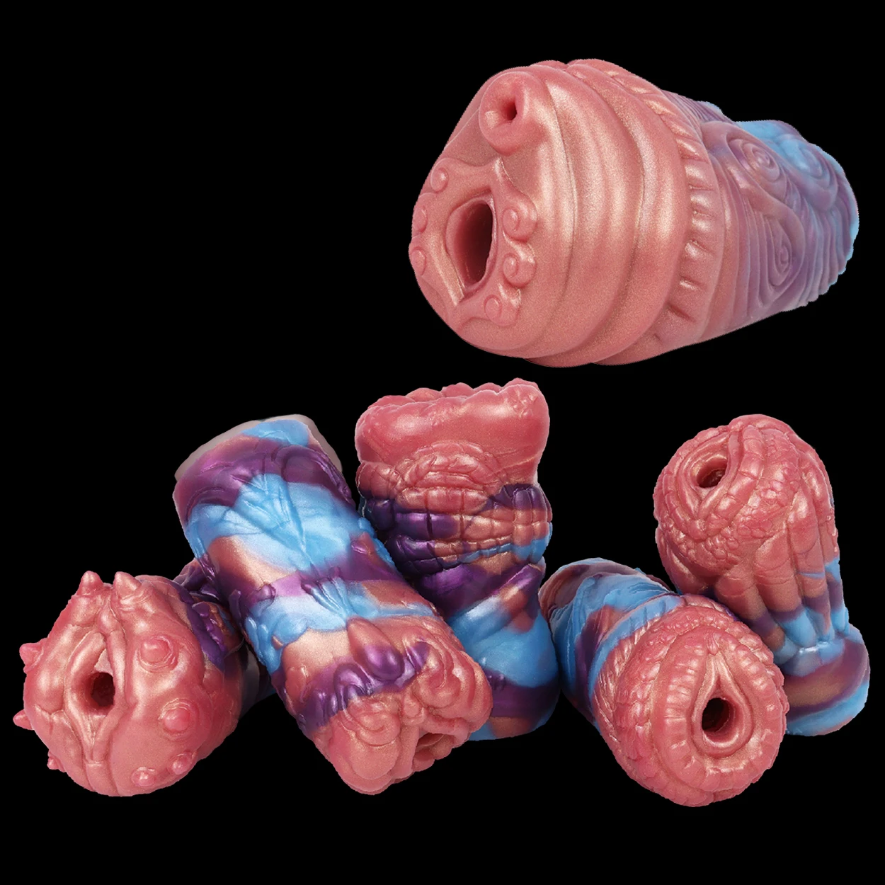 GEEBA DragonNest نابض بالحياة الحيوان كس ذكر الاستمناء قناة واحدة سيليكون الضارب للرجال 18 + الكبار الجنس لعب جيب كس #2